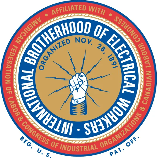 International Brotherhood of Electrical Workers insignia